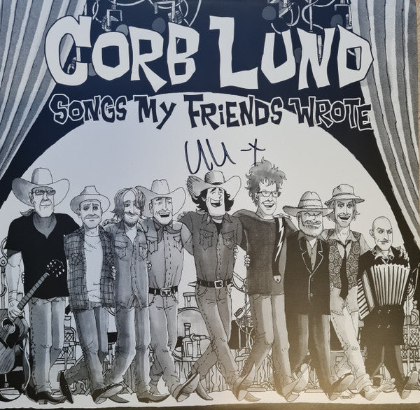 Corb Lund – Songs My Friends Wrote (Limited Edition/Autographed/Black & Clear Smoke Vinyl) (I) 🇺🇸