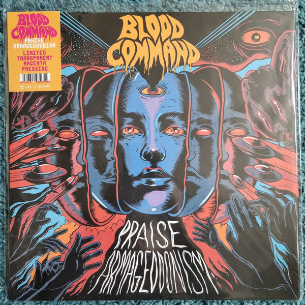 Blood Command – Praise Armageddonism (Transparent Magenta Vinyl) 🇺🇸