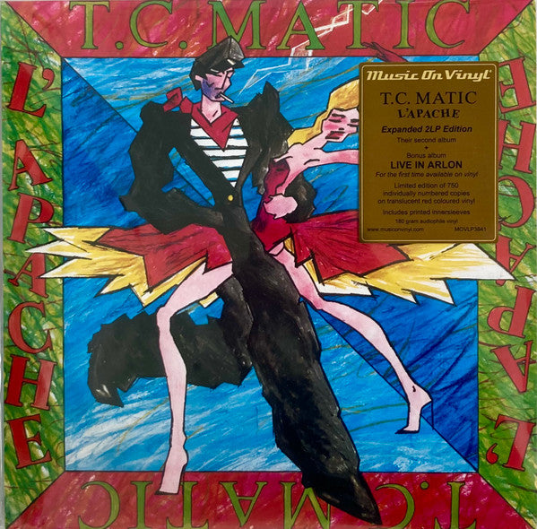 T.c. Matic – L'apache (2LP/Translucent Red Vinyl/180G) 🇺🇸