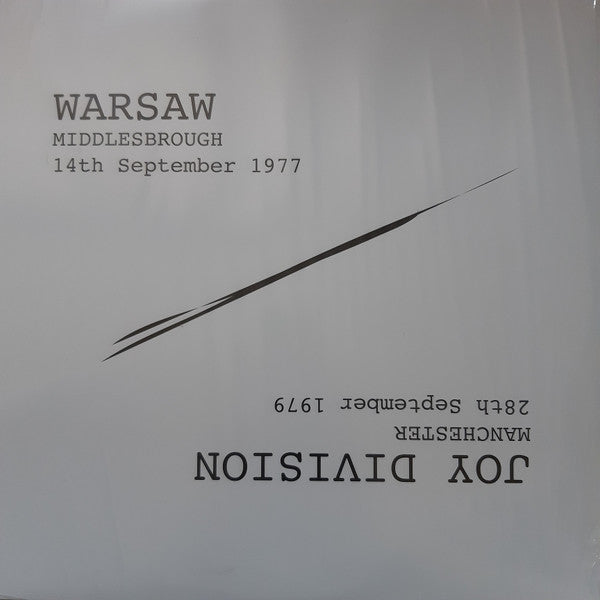 Warsaw / Joy Division – Middlesborough 14/09/77 - Manchester 2 8/09/79 🇺🇸