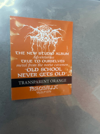 Darkthrone – Pre-historic Metal (North America Exclusive) (Transparent Orange Vinyl) 🇺🇸