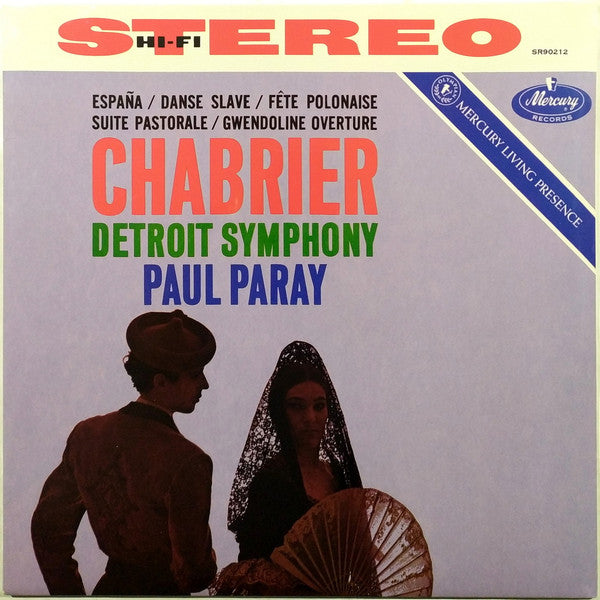 Paul; Detroit Symphony Orchestra Paray – Music Of Chabrier (Mercury Living Presence Series) (Half-Speed Vinyl) 🇺🇸