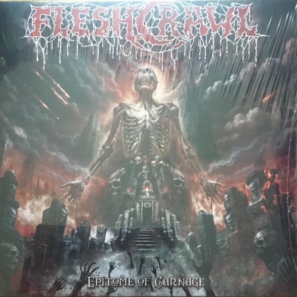 Fleshcrawl – Epitome of Carnage (Carnivorous Wrath Marbled Vinyl) 🇺🇸