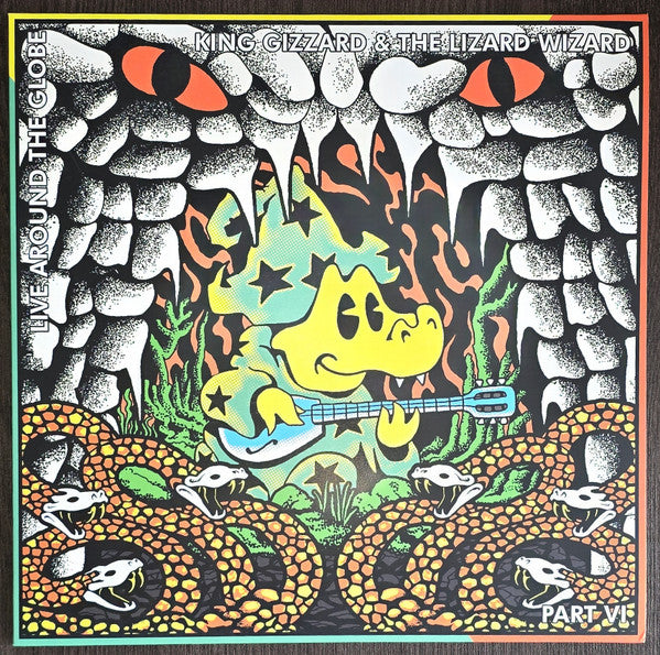 King Gizzard & the Lizard Wizard – Live Around the Globe Part VI: the Acoustic Concert (180G/Transparent Turquoise Marbled Vinyl) 🇺🇸
