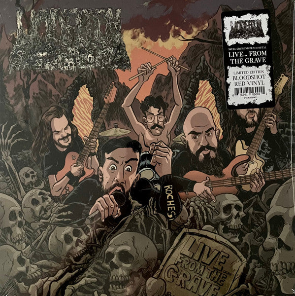 Undeath – Live...from the Grave (Bloodshot Red Vinyl) (RSD) 🇺🇸