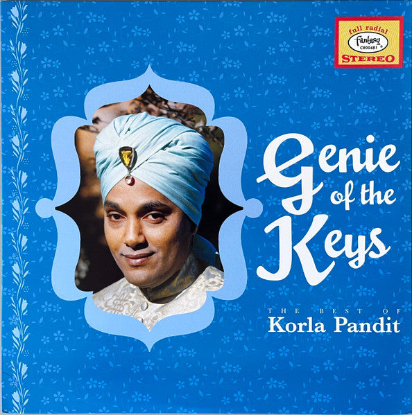 Korla Pandit – Genie of the Keys: the Best of Korla Pandit (Blue Vinyl) (RSD) 🇺🇸