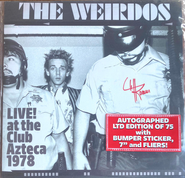 Weirdos – Live! at the Club Azteca 1978 (Clear Red Vinyl) (I) 🇺🇸