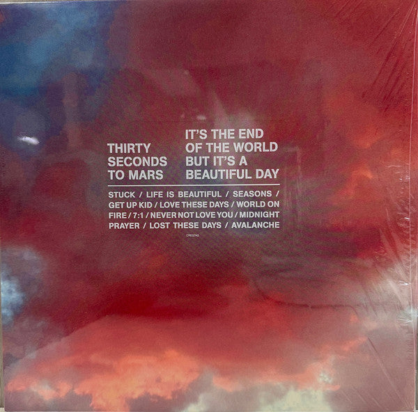 Thirty Seconds to Mars – It's the End of the World but It's a Beautiful Day (Blue Vinyl) 🇺🇸