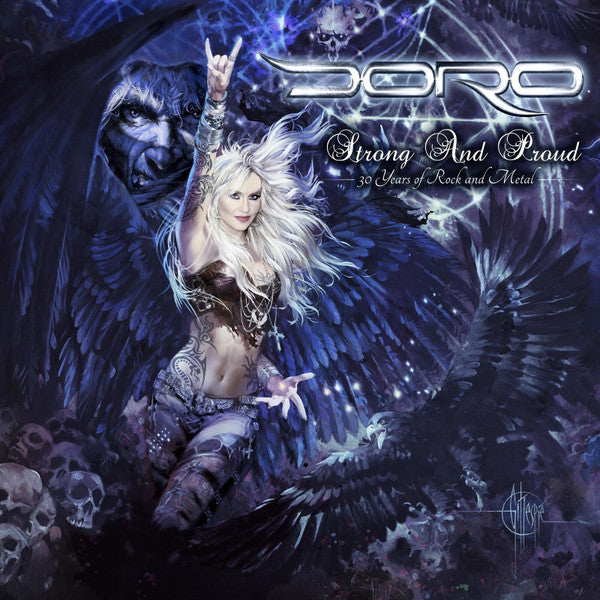 Doro – Strong & Proud (2LP/Transparent Curacao Vinyl) 🇺🇸