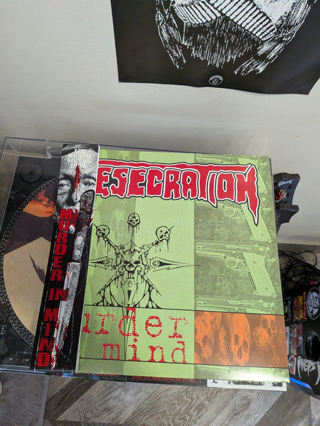 Desecration – Murder in Mind (Mint Green/red Spinner/white Splatter Vinyl) 🇺🇸