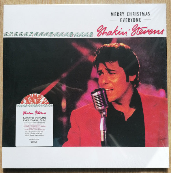Shakin' Stevens – Merry Christmas Everyone (Red & White Marble Vinyl) 🇺🇸