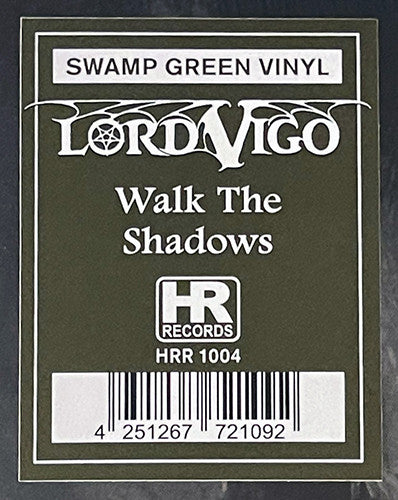 Lord Vigo – Walk the Shadows (Green Vinyl) 🇺🇸