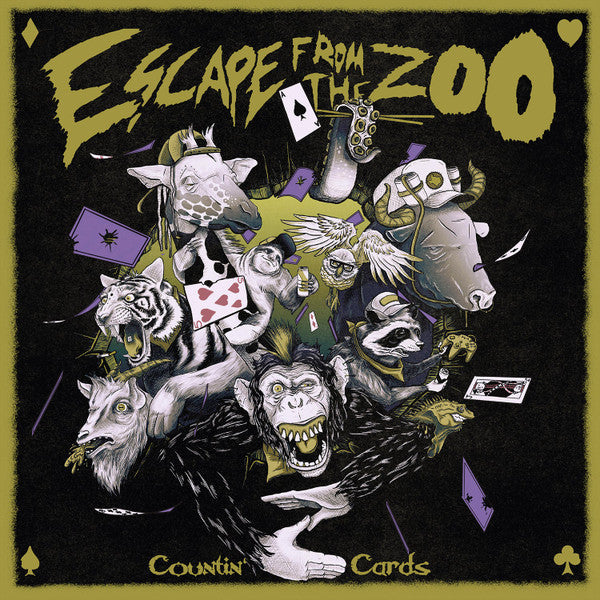 Escape from the Zoo – Countin' Cards [CD Nuevo] 💿 🇺🇸