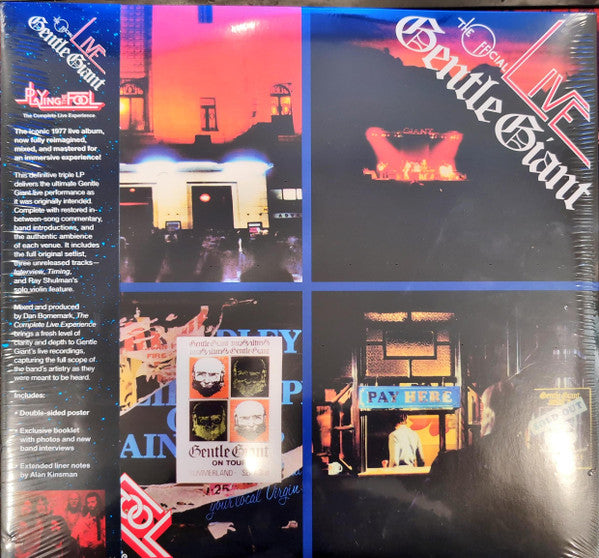 Gentle Giant – Playing the Fool - the Complete Live Experience 🇺🇸