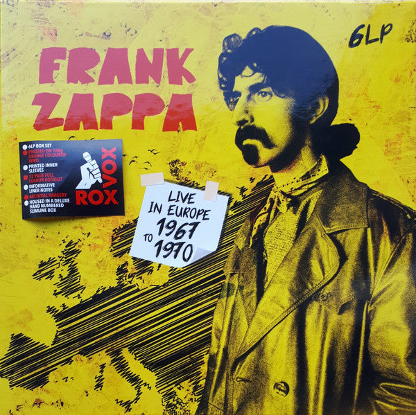 Frank Zappa – Live in Europe 1967 - 1970 (6LP) 🇺🇸