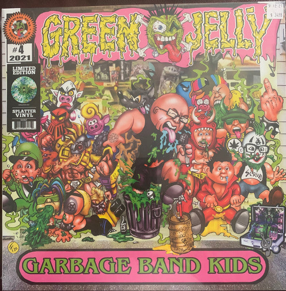 Green Jelly – Garbage Band Kids (Green & Yellow Splatter Vinyl) 🇺🇸