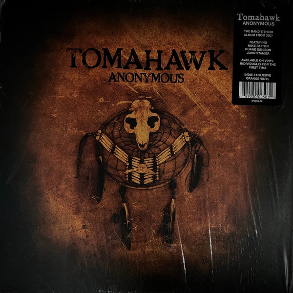 Tomahawk – Anonymous (Orange Vinyl) (I) 🇺🇸
