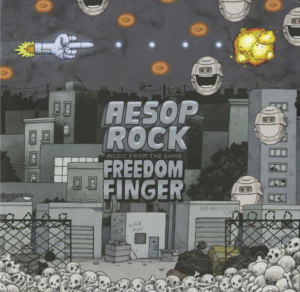 Aesop Rock – Freedom Finger (Music From the Game) (Orange 10INCH) 🇺🇸