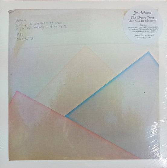 Jens Lekman – Cherry Trees Are Still in Blossom (2LP/Baby Pink Vinyl) 🇺🇸