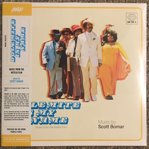 Scott Bomar – Dolomite is My Name (Music from the Netflix Film) (Purple Vinyl) 🇺🇸