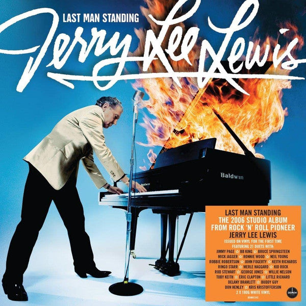 Jerry Lee Lewis – Last Man Standing (180G/White Vinyl/2LP) 🇺🇸