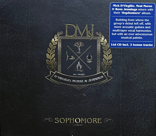 D'virgilio,morse & Jennings – Sophomore [CD Nuevo] 💿 🇺🇸