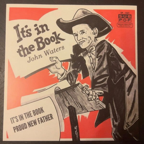 John Waters – It's in the Book (Gold Vinyl) 🇺🇸