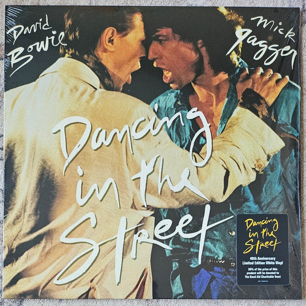 David & Mick Jagger Bowie – Dancing in the Street E.p. (2025 Remaster) (White Vinyl) 🇺🇸