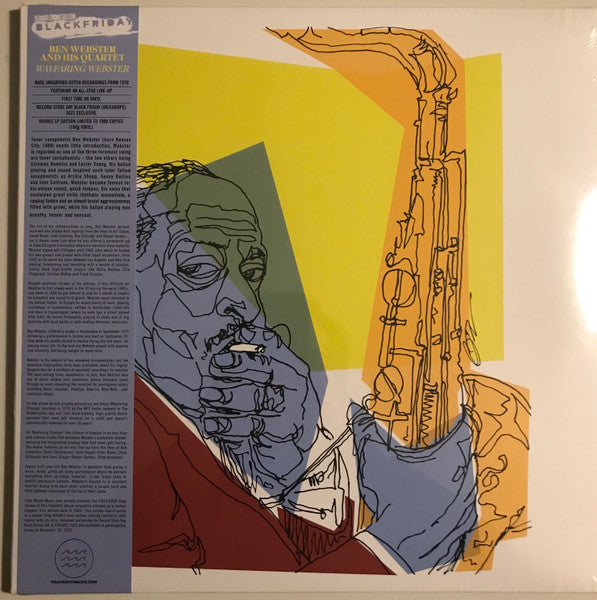 Ben & His Quartet Webster – Wayfaring Webster (180G/2LP/Deluxe) (I) 🇺🇸