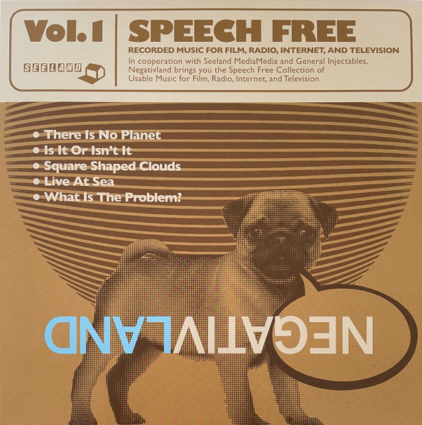 Negativland – Speech Free: Recorded Music for Film, Radio, Internet & Television (3LP) 🇺🇸