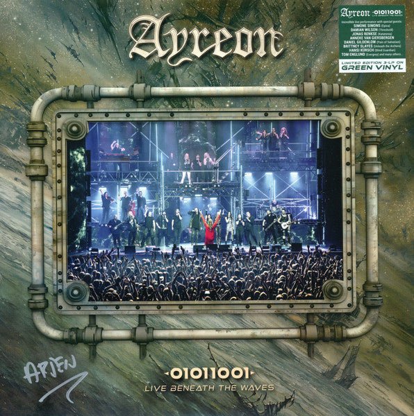 Ayreon – 01011001 - Live Beneath the Waves (Green Vinyl) 🇺🇸