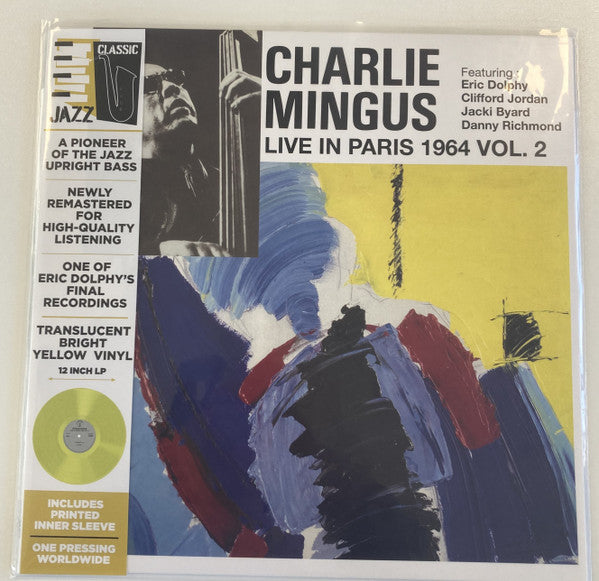Charles Mingus – Live in Paris 1964 VOL. 2 (Translucent Yellow Vinyl/Deluxe) 🇺🇸