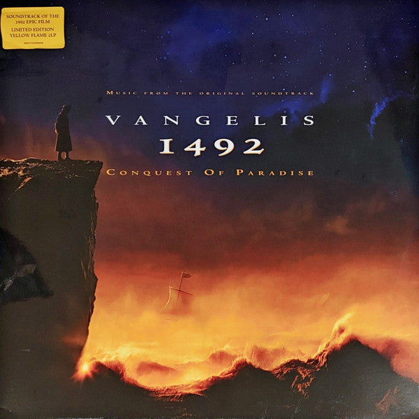 Vangelis – 1492: Conquest of Paradise (OST) (Yellow Flame Vinyl/2LP) 🇺🇸