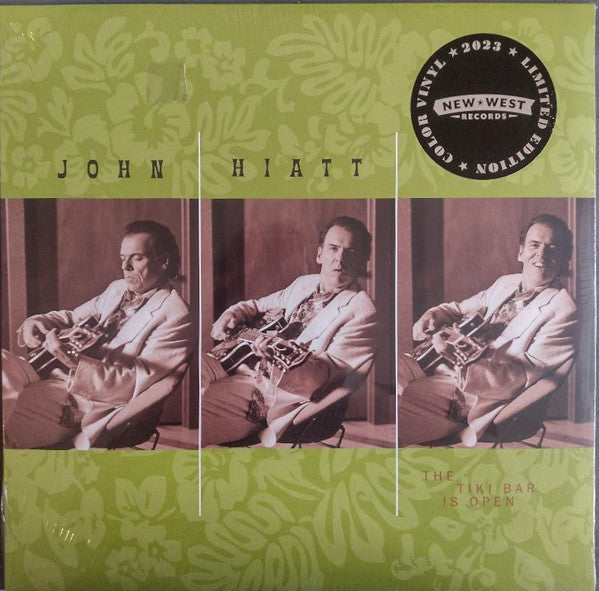 John Hiatt – Tiki Bar is Open (Transparent Green Vinyl) 🇺🇸