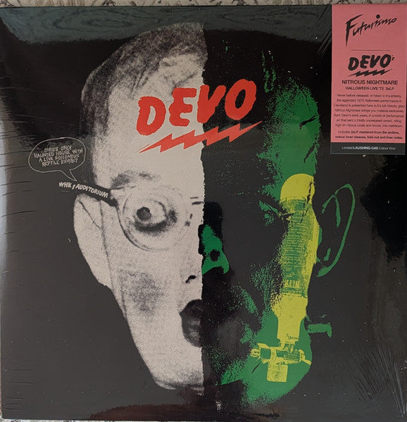 Devo – Nitrous Nightmare: Halloween Live 1975 (Laughing Gas Vinyl/2lp) 🇺🇸