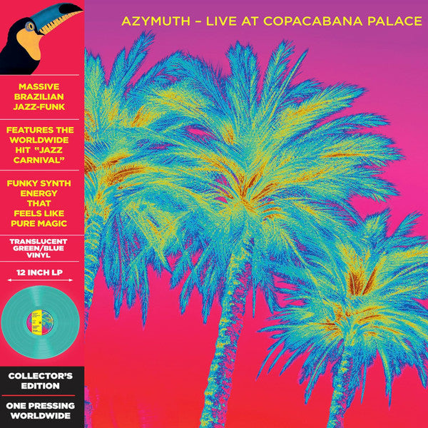Azymuth – Live at Copacabana Palace (Deluxxe/Blue/Green Vinyl) 🇺🇸