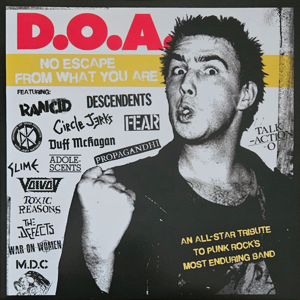 Various Artists – Doa - No Escape from What You Are (Red Vinyl) 🇺🇸