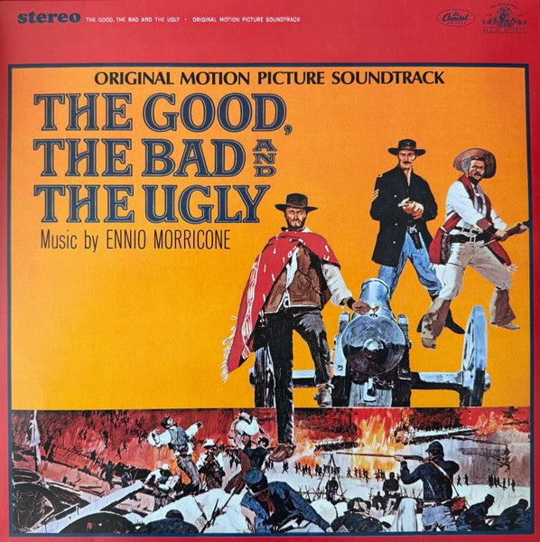 Ennio Morricone – Good, the Bad & the Ugly (Orange Vinyl) 🇺🇸