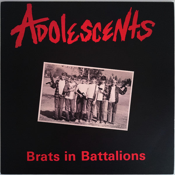 Adolescents – Brats in Battalions (Red Vinyl) 🇺🇸
