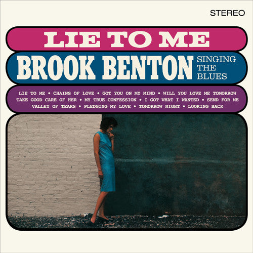 Brook Benton – Lie to Me : Brook Benton Singing the Blues (2 Bonus Tracks/180G) 🇺🇸