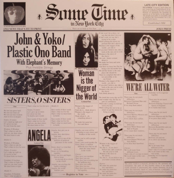 John Lennon – Some Time in New York City 🇺🇸