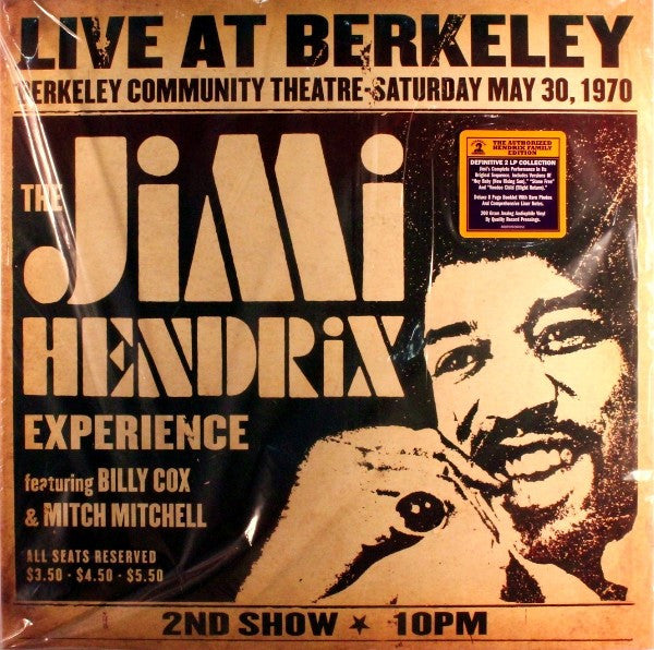 Jimi Experience Hendrix – Live At Berkeley (2Lp/Gatefold) 🇺🇸
