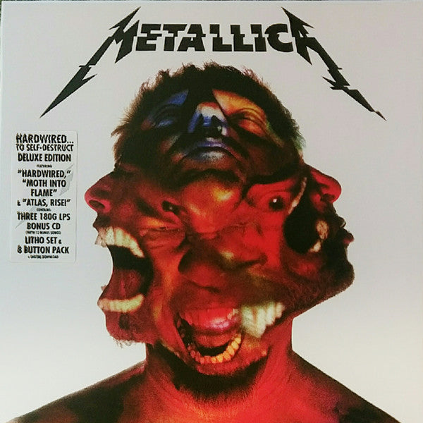 Metallica – Hardwired to Self-destruct (Deluxe/3LP/180G/Colored Vinyl/DL Card) 🇺🇸