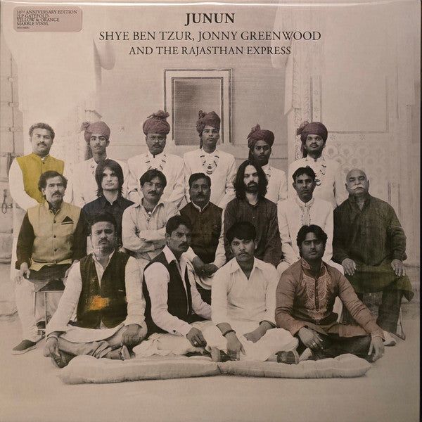 Shye & Jonny Greenwood & the Rajasthan Express Ben-tzur – Junjun (Yellow/Orange Marble Vinyl/2LP) 🇺🇸