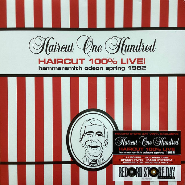 Haircut 100 – Live in Hammersmith 1983 (Translucent Red Vinyl) (RSD) 🇺🇸