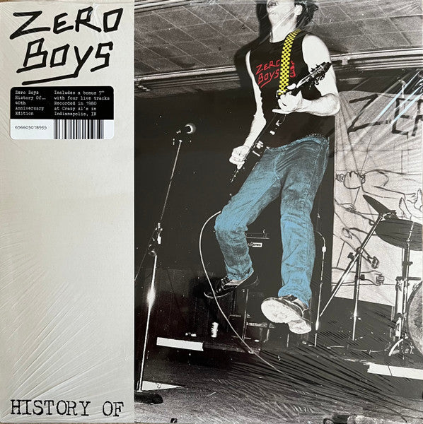 Zero Boys – History of... (40TH Anniversary Edition/Clear Vinyl/7INCH) 🇺🇸