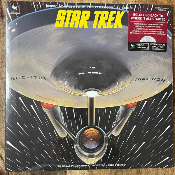Fred Steiner – Star Trek: Music Adapted from the Paramount Tv Series - Volumes One & Two (2LP) 🇺🇸