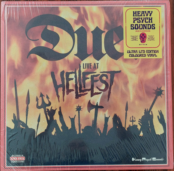 Duel – Live at Hellfest (Transparent Orange & Black Splatter Vinyl) 🇺🇸