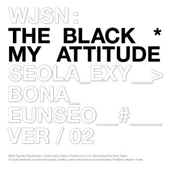 Wjsn the Balck – My Attitude (1st Single Album) [CD Nuevo] 💿 🇺🇸