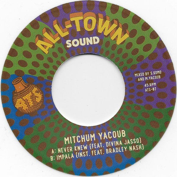 Mitchum Yacoub – Never Knew (White 7INCH) 🇺🇸